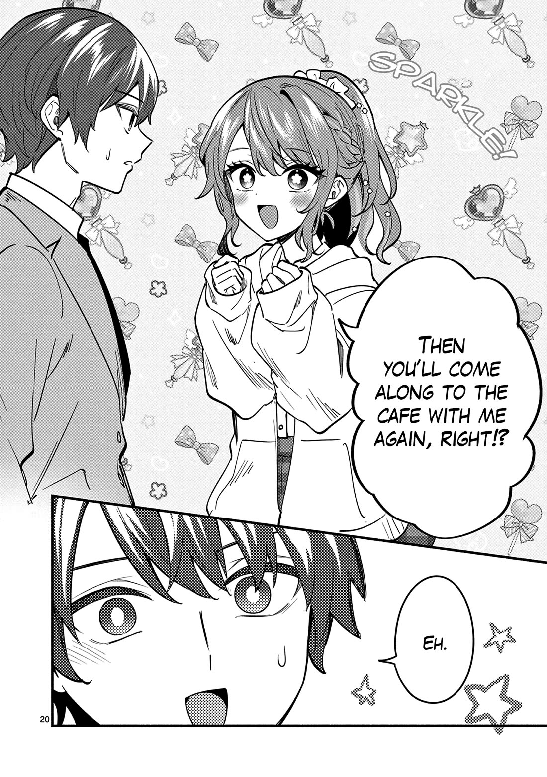 Shiotaiou no Sato-san ga Ore ni dake Amai Chapter 87 page 20 - Chapter 87