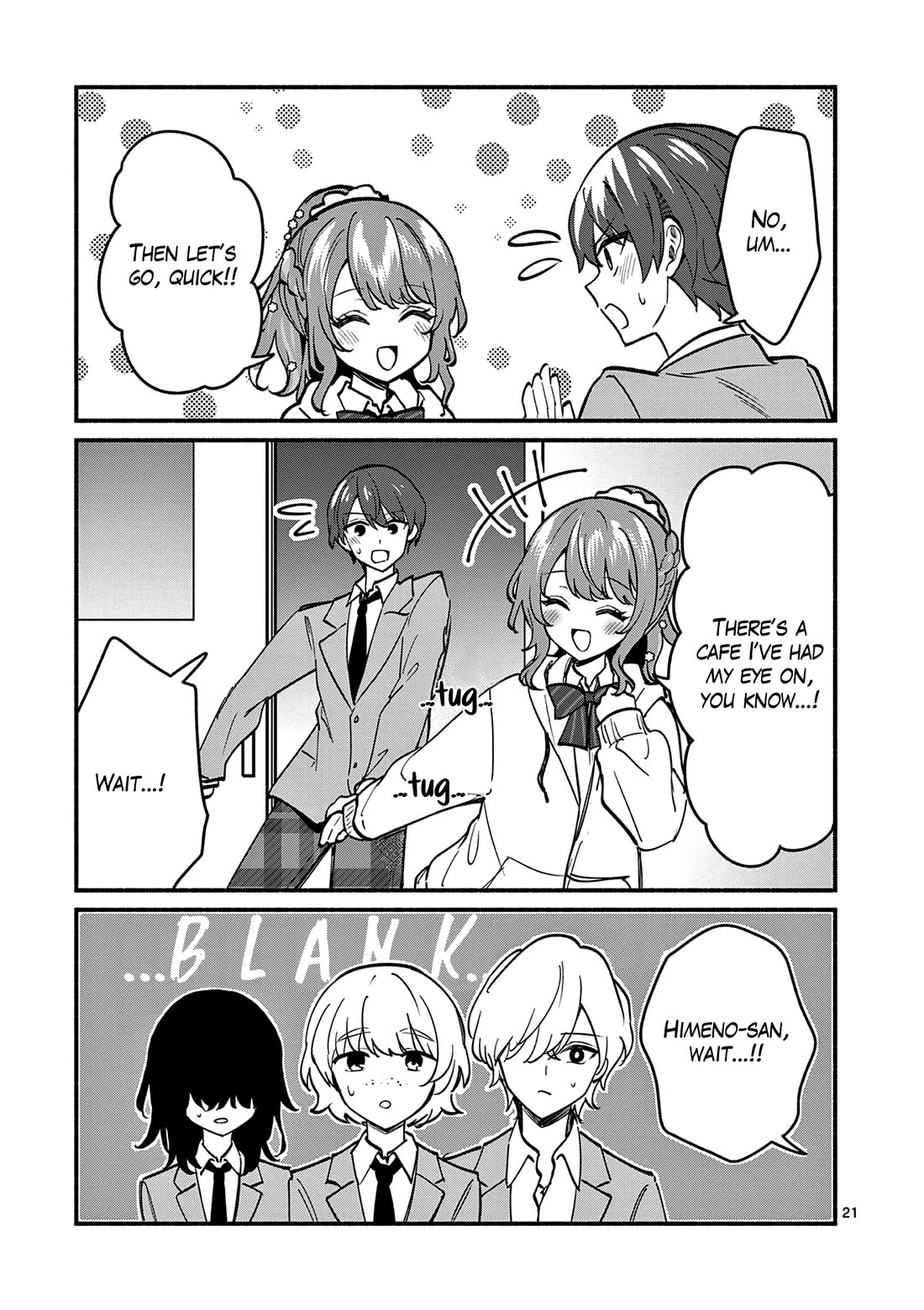 Shiotaiou no Sato-san ga Ore ni dake Amai Chapter 87 page 21 - Chapter 87
