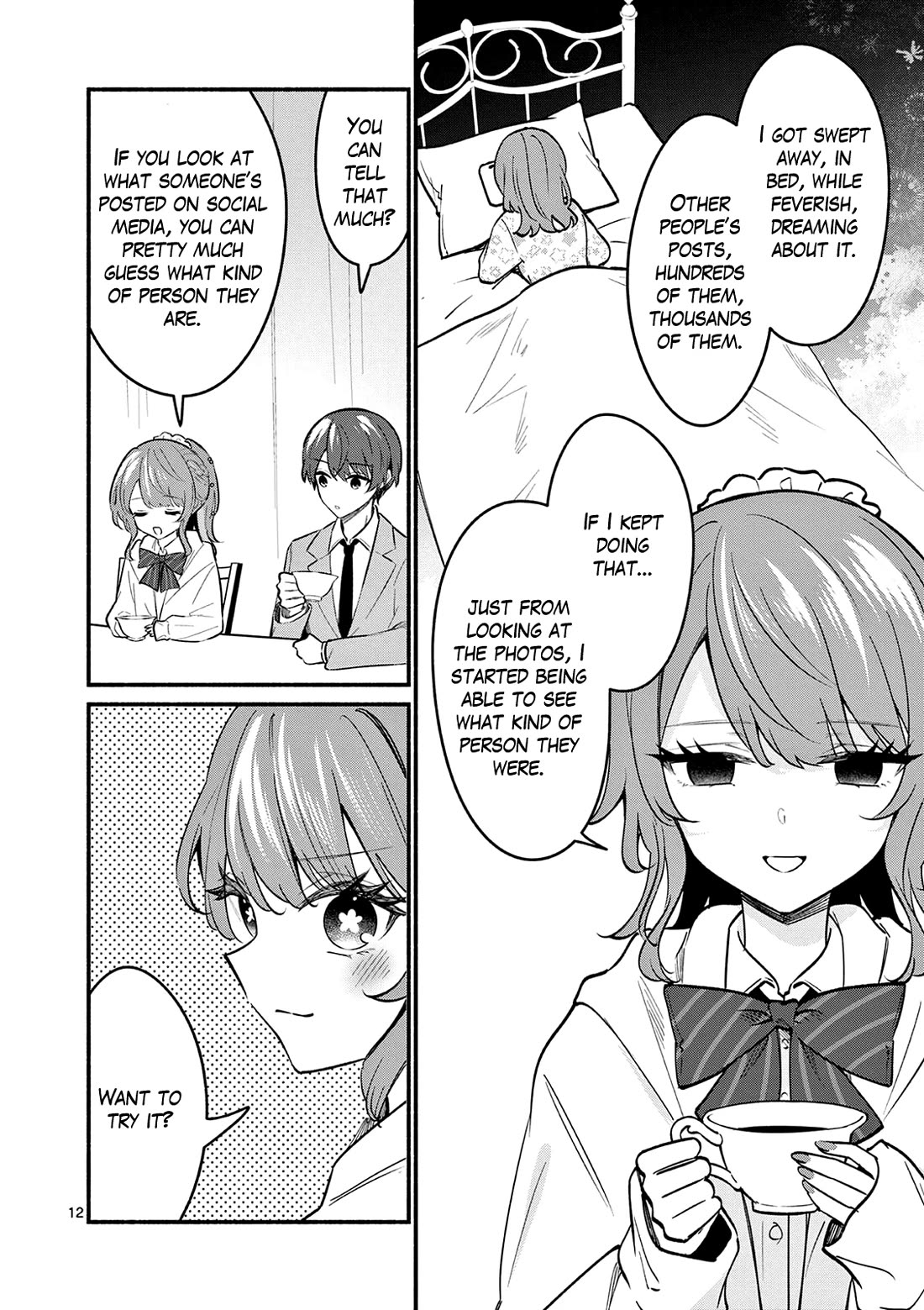 Shiotaiou no Sato-san ga Ore ni dake Amai Chapter 88 page 12 - Chapter 88