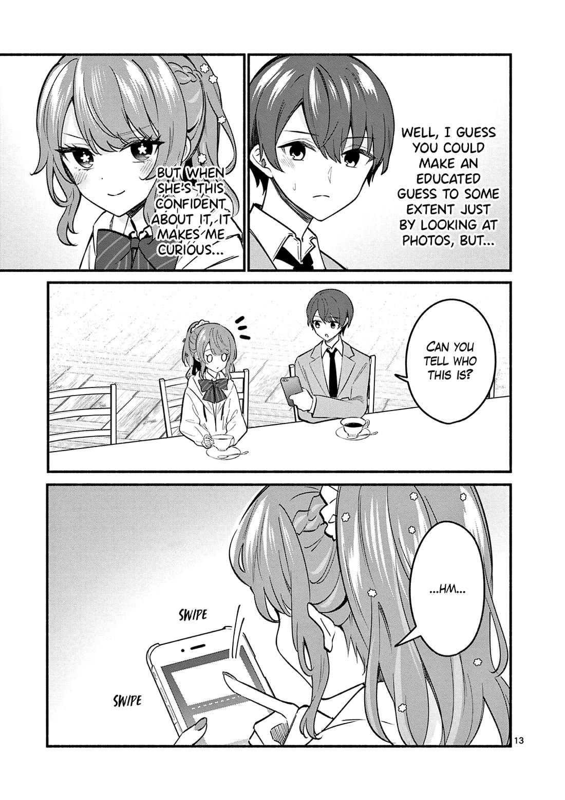 Shiotaiou no Sato-san ga Ore ni dake Amai Chapter 88 page 13 - Chapter 88