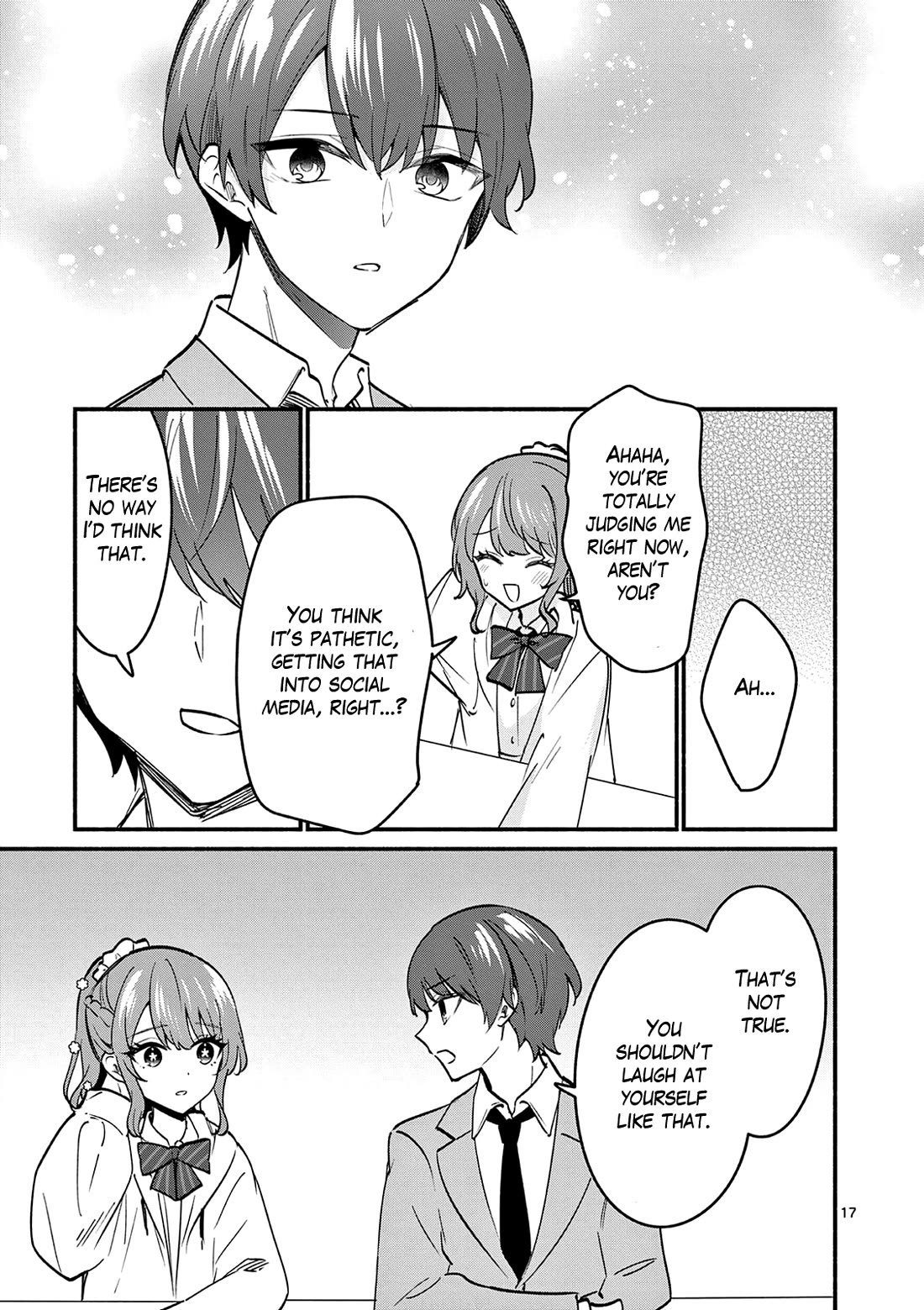 Shiotaiou no Sato-san ga Ore ni dake Amai Chapter 88 page 17 - Chapter 88