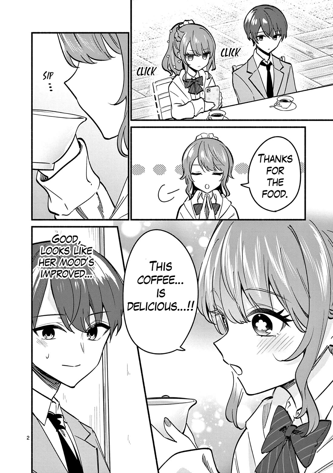 Shiotaiou no Sato-san ga Ore ni dake Amai Chapter 88 page 2 - Chapter 88