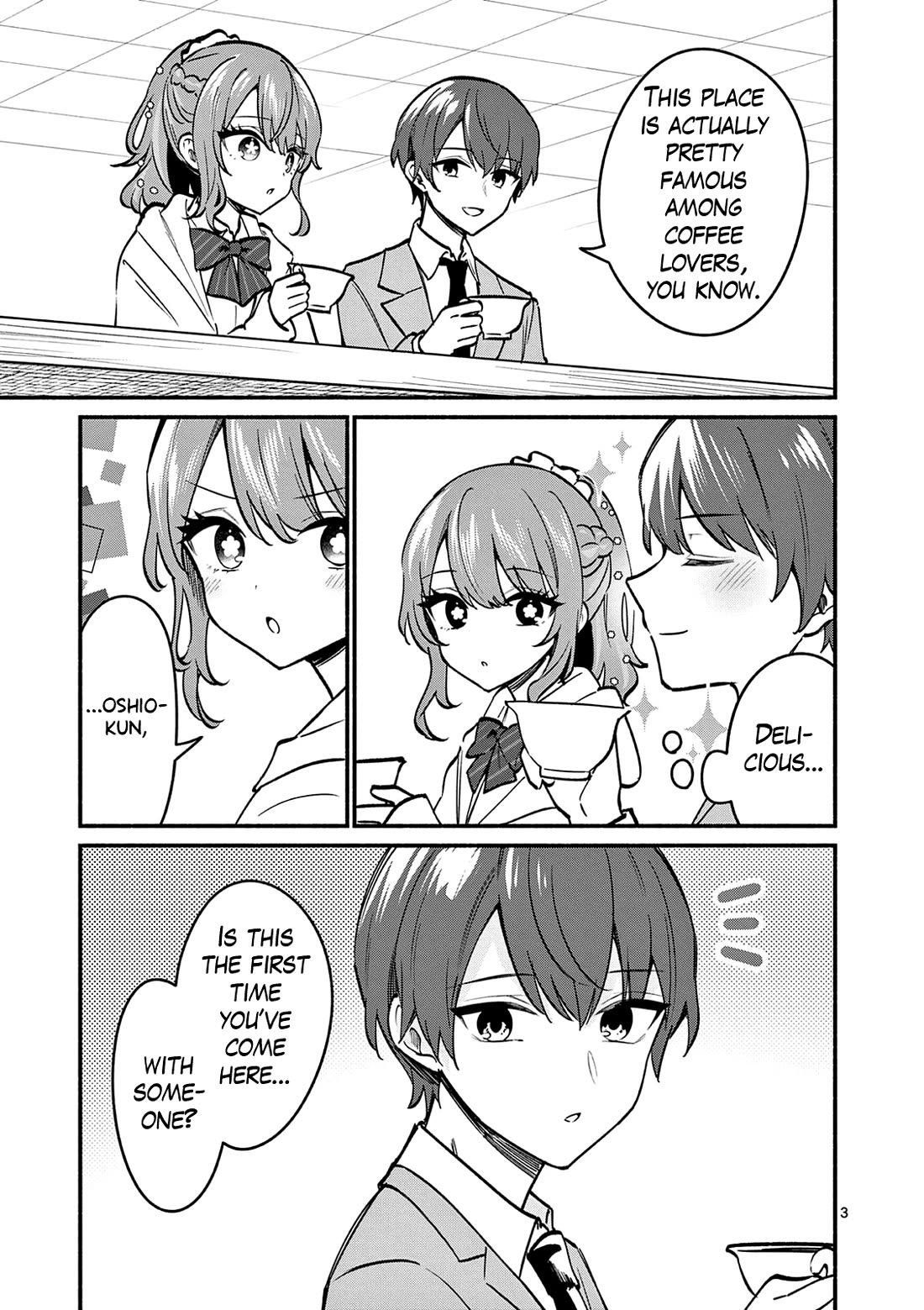 Shiotaiou no Sato-san ga Ore ni dake Amai Chapter 88 page 3 - Chapter 88