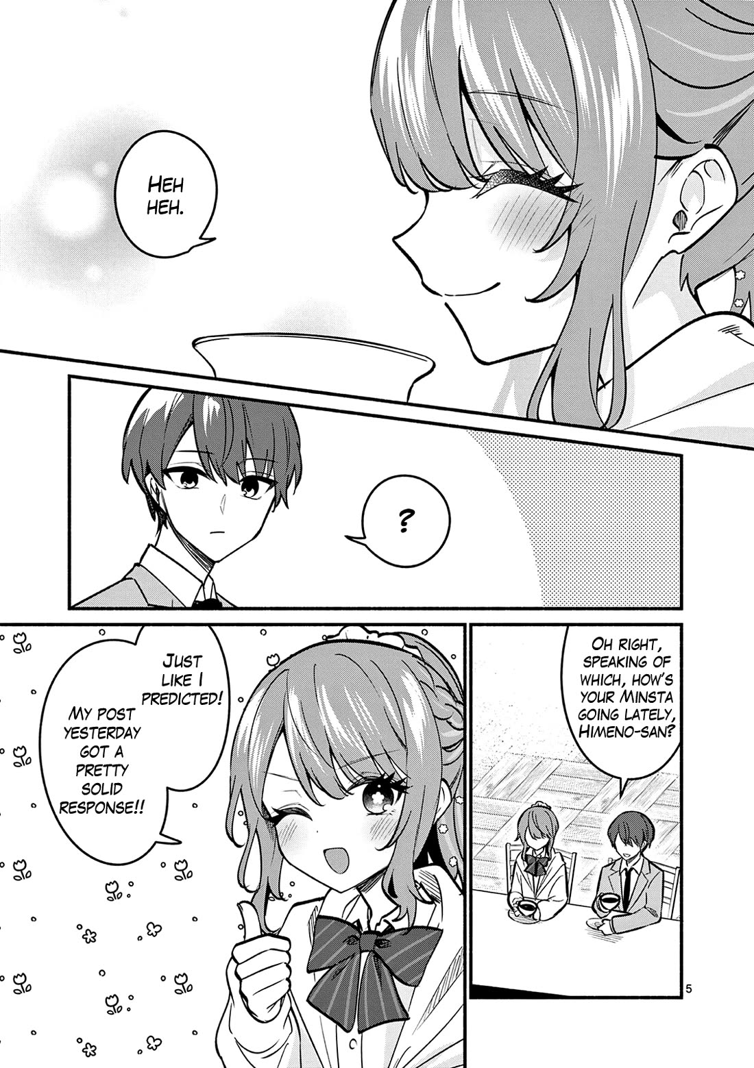 Shiotaiou no Sato-san ga Ore ni dake Amai Chapter 88 page 5 - Chapter 88
