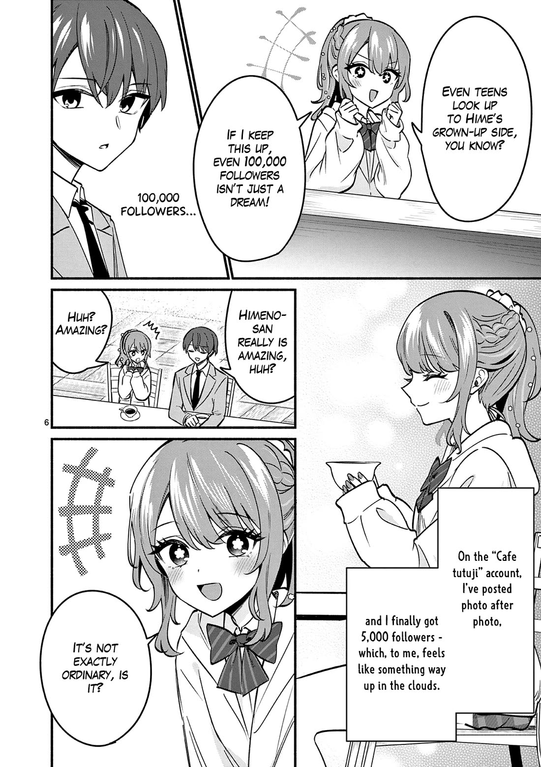 Shiotaiou no Sato-san ga Ore ni dake Amai Chapter 88 page 6 - Chapter 88
