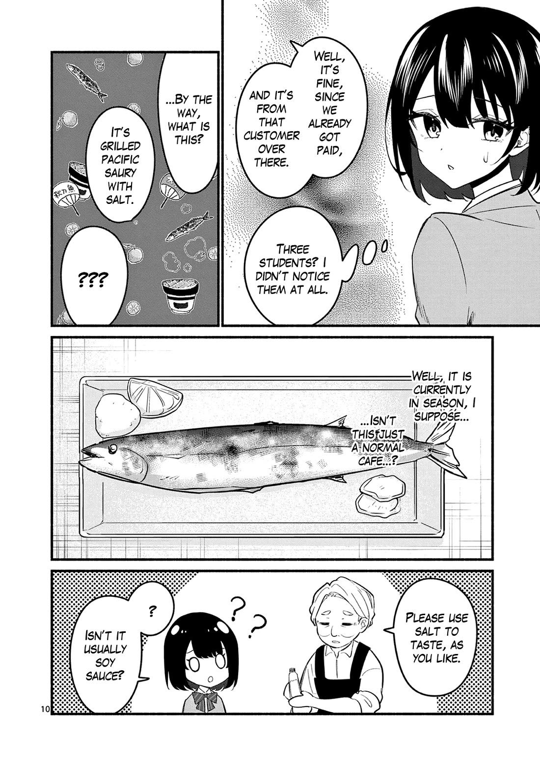 Shiotaiou no Sato-san ga Ore ni dake Amai Chapter 89 page 10 - Chapter 89