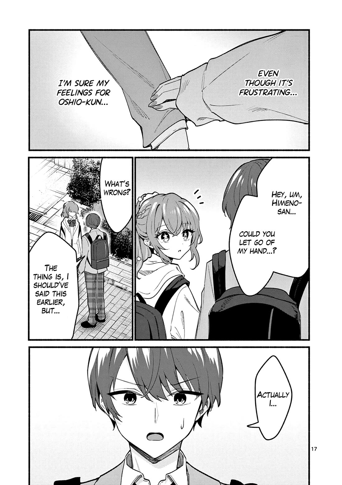 Shiotaiou no Sato-san ga Ore ni dake Amai Chapter 89 page 17 - Chapter 89