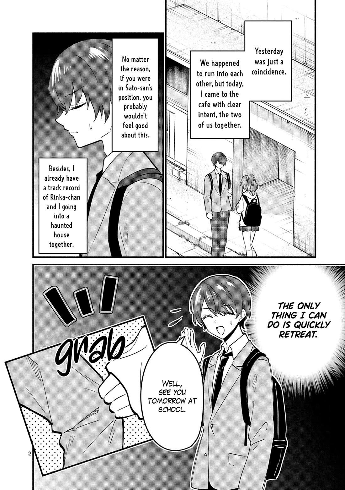 Shiotaiou no Sato-san ga Ore ni dake Amai Chapter 89 page 2 - Chapter 89