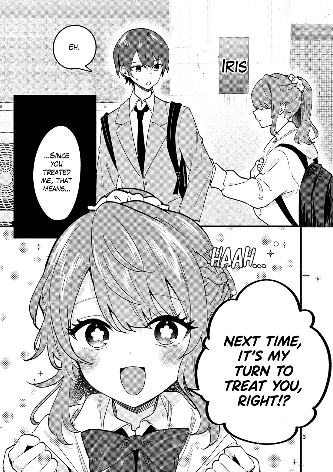 Shiotaiou no Sato-san ga Ore ni dake Amai Chapter 89 page 3 - Chapter 89