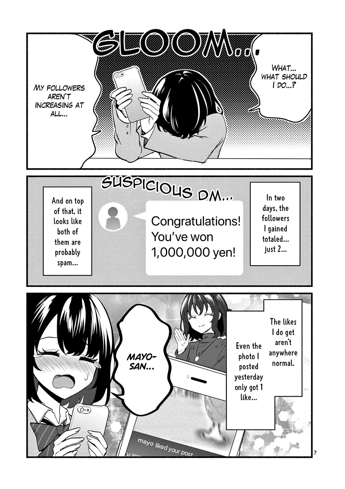 Shiotaiou no Sato-san ga Ore ni dake Amai Chapter 89 page 7 - Chapter 89