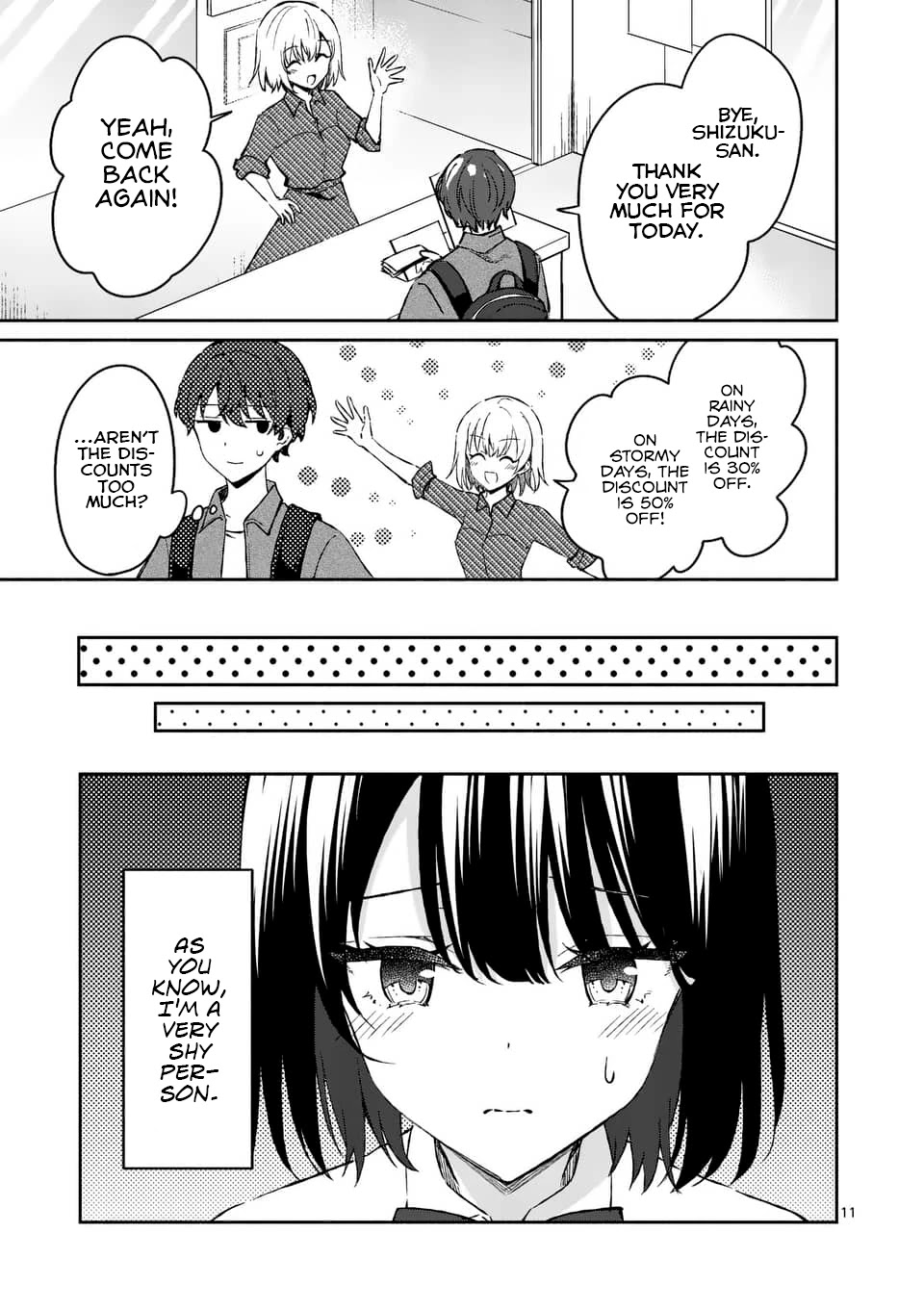 Shiotaiou no Sato-san ga Ore ni dake Amai Chapter 9 page 11 - Chapter 9