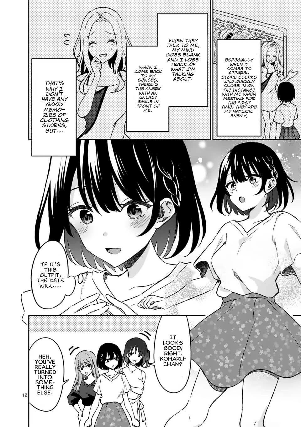 Shiotaiou no Sato-san ga Ore ni dake Amai Chapter 9 page 12 - Chapter 9