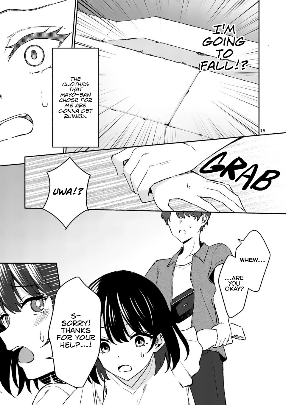 Shiotaiou no Sato-san ga Ore ni dake Amai Chapter 9 page 15 - Chapter 9