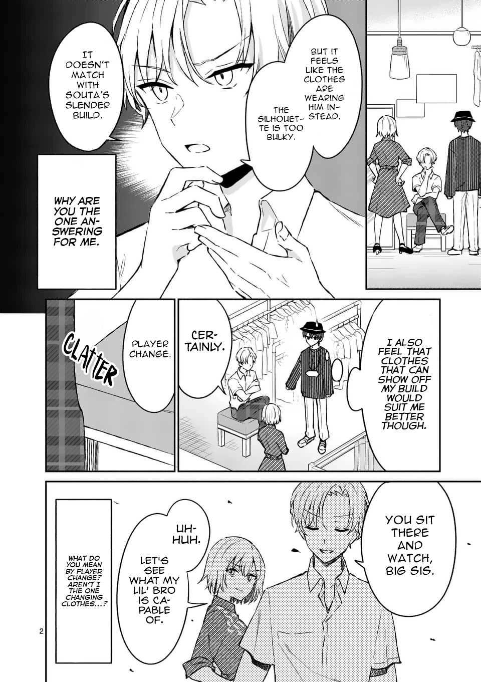 Shiotaiou no Sato-san ga Ore ni dake Amai Chapter 9 page 2 - Chapter 9