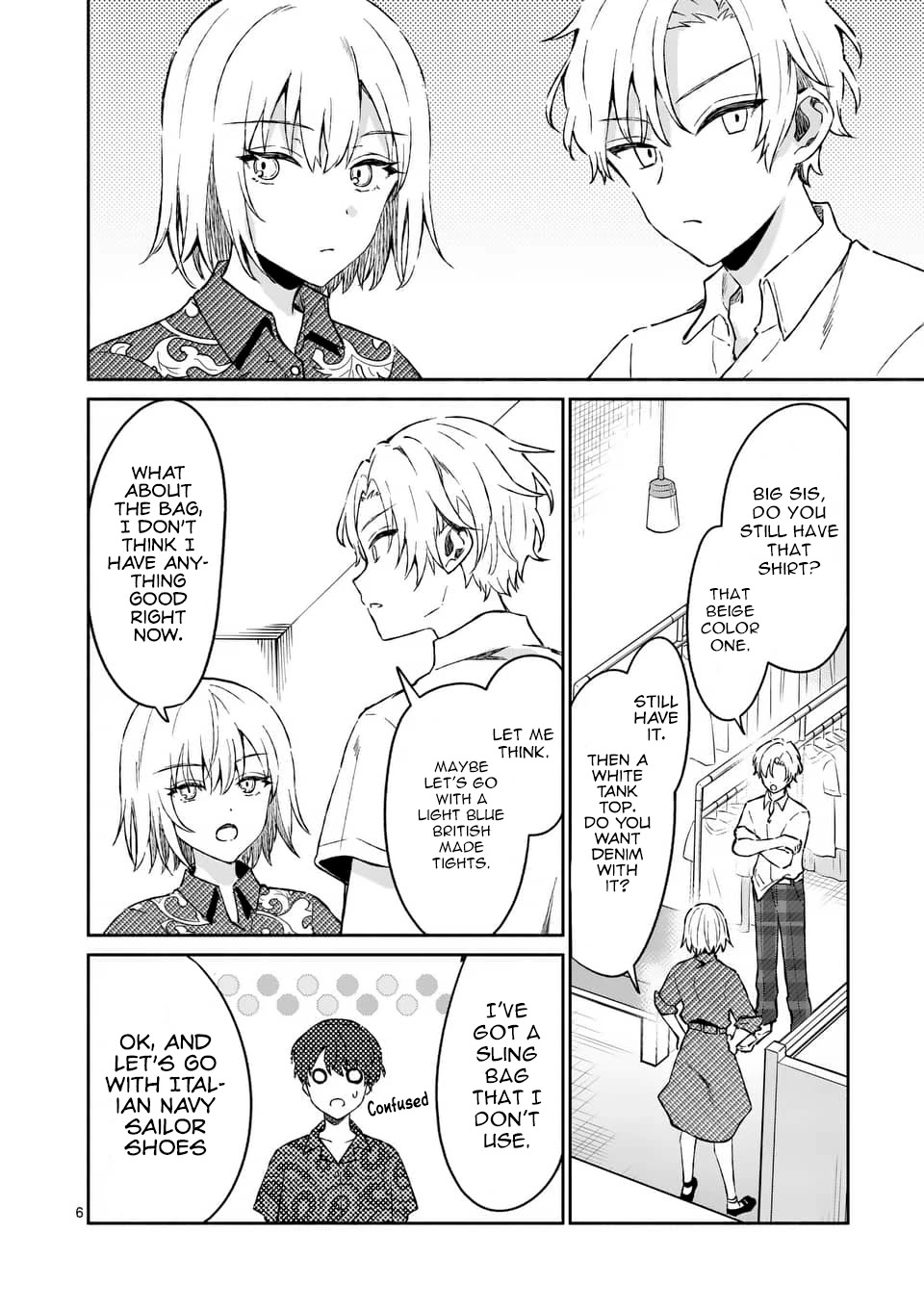 Shiotaiou no Sato-san ga Ore ni dake Amai Chapter 9 page 6 - Chapter 9