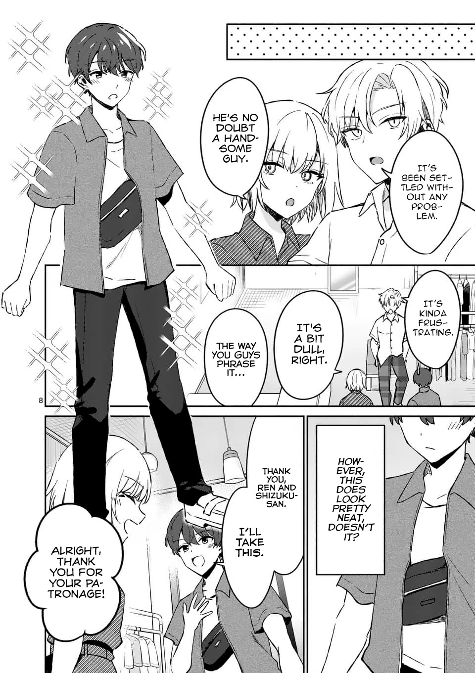 Shiotaiou no Sato-san ga Ore ni dake Amai Chapter 9 page 8 - Chapter 9