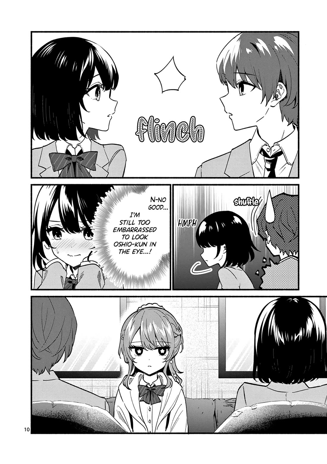 Shiotaiou no Sato-san ga Ore ni dake Amai Chapter 90 page 10 - Chapter 90