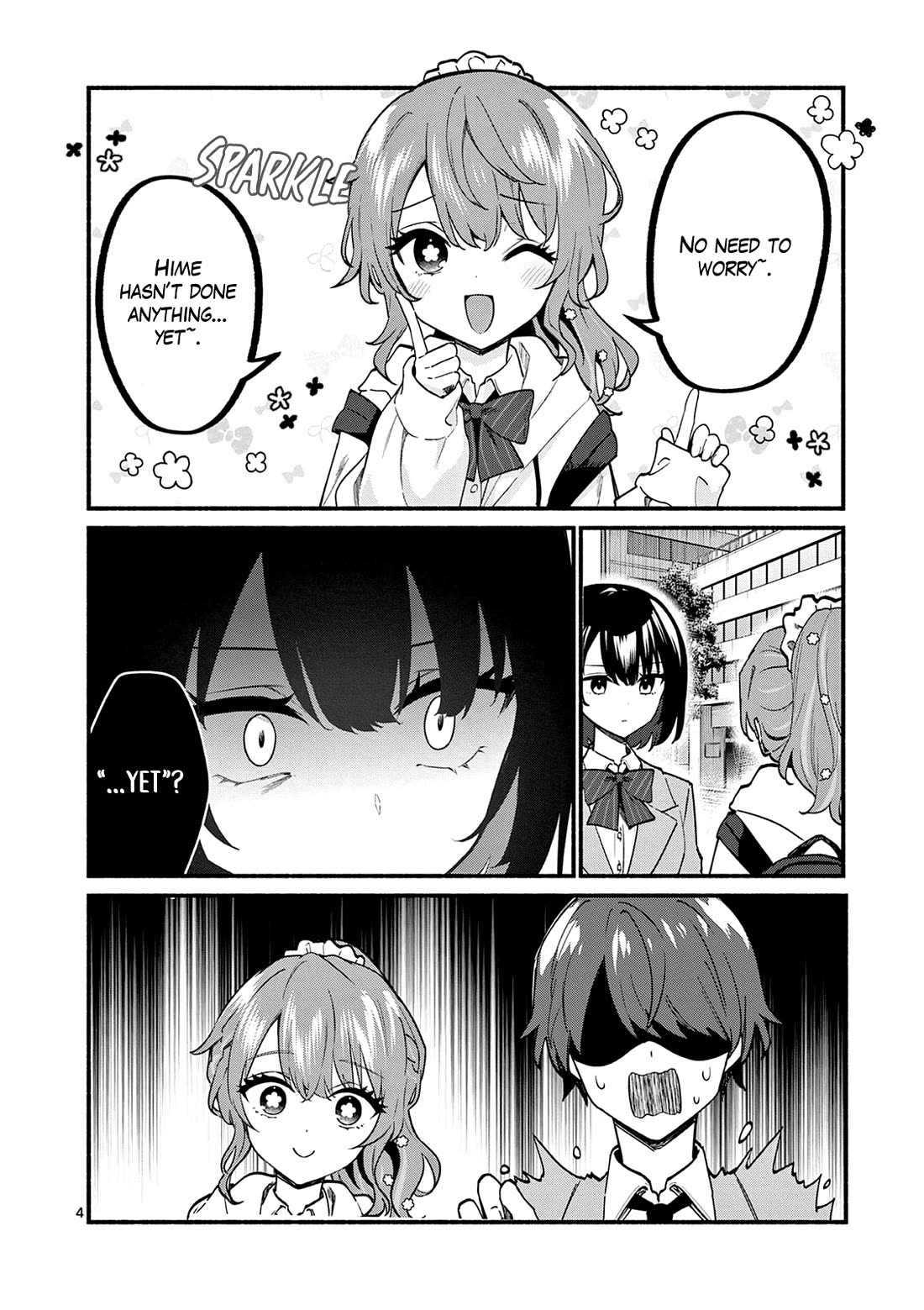 Shiotaiou no Sato-san ga Ore ni dake Amai Chapter 90 page 4 - Chapter 90