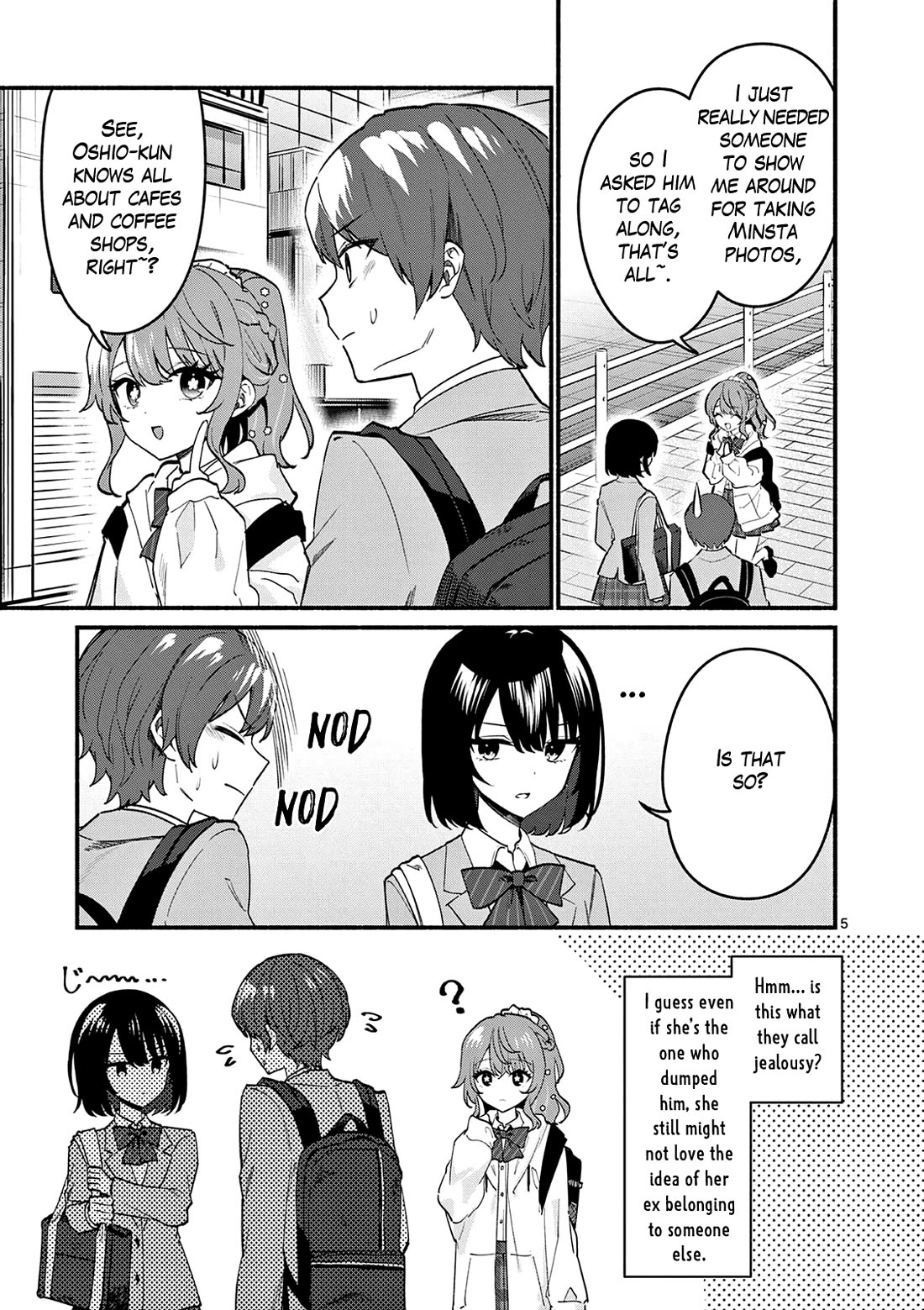 Shiotaiou no Sato-san ga Ore ni dake Amai Chapter 90 page 5 - Chapter 90