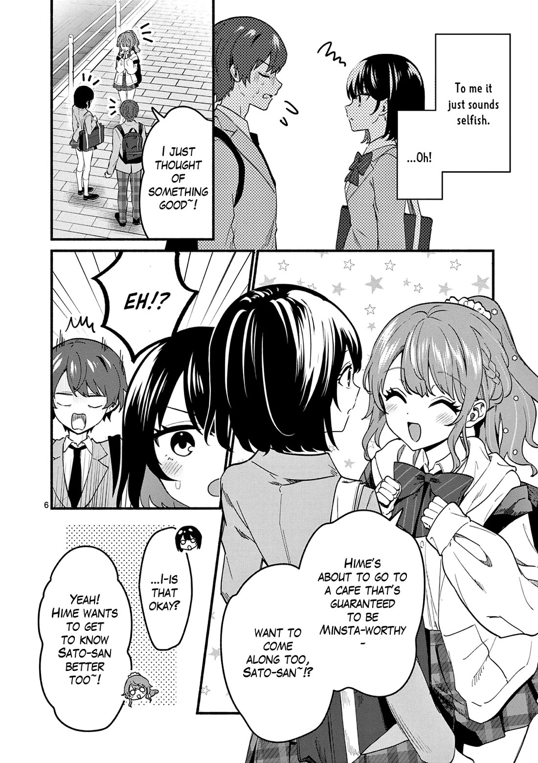 Shiotaiou no Sato-san ga Ore ni dake Amai Chapter 90 page 6 - Chapter 90
