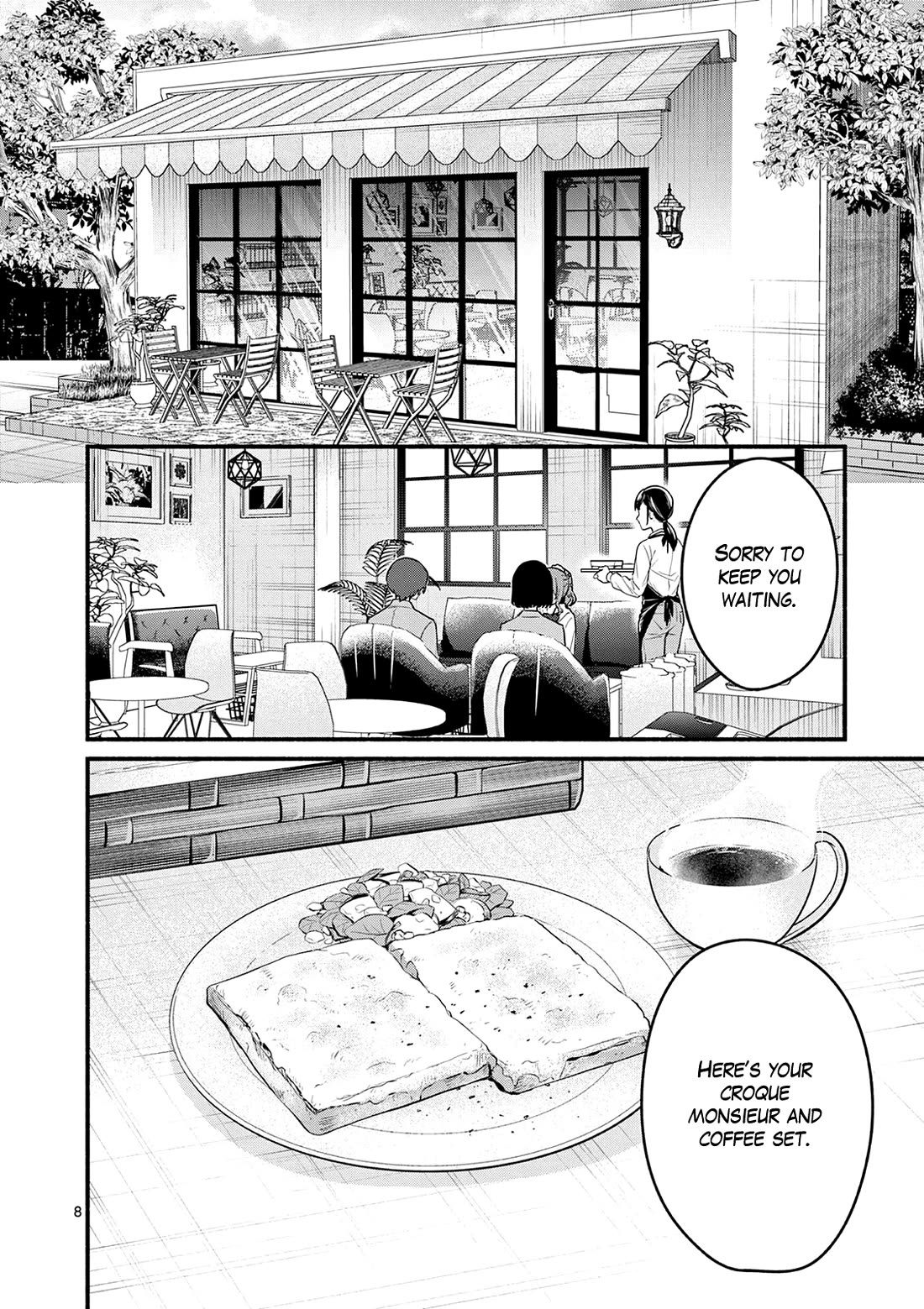Shiotaiou no Sato-san ga Ore ni dake Amai Chapter 90 page 8 - Chapter 90