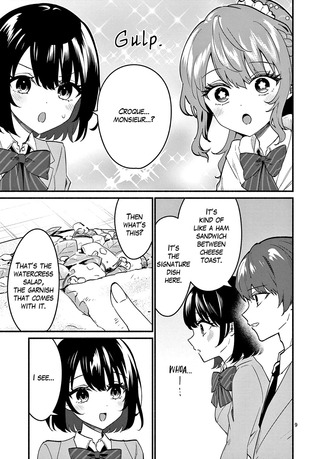 Shiotaiou no Sato-san ga Ore ni dake Amai Chapter 90 page 9 - Chapter 90