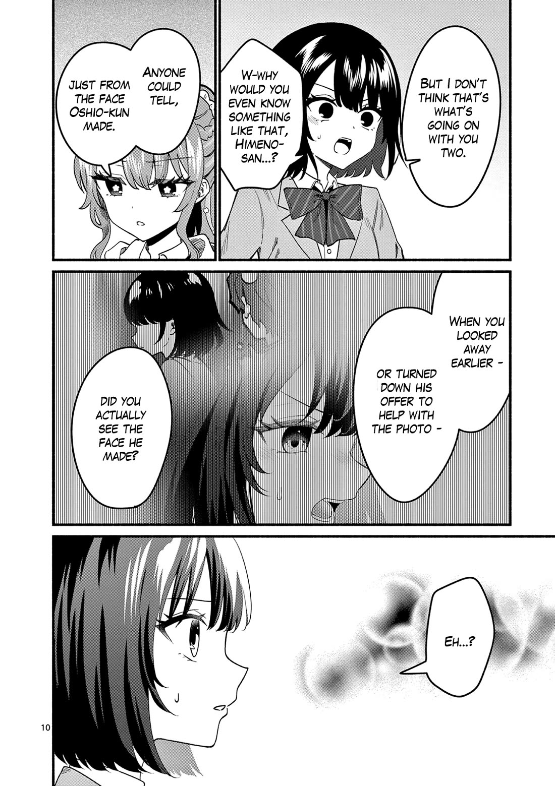 Shiotaiou no Sato-san ga Ore ni dake Amai Chapter 91 page 10 - Chapter 91