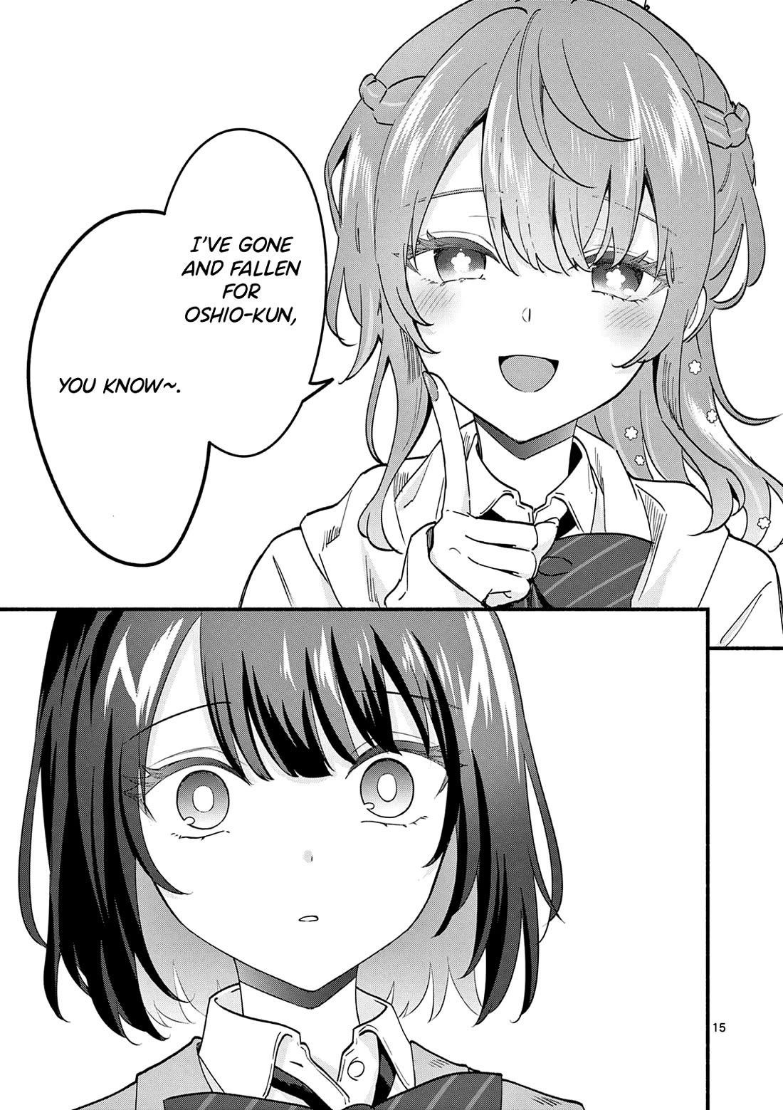 Shiotaiou no Sato-san ga Ore ni dake Amai Chapter 91 page 15 - Chapter 91