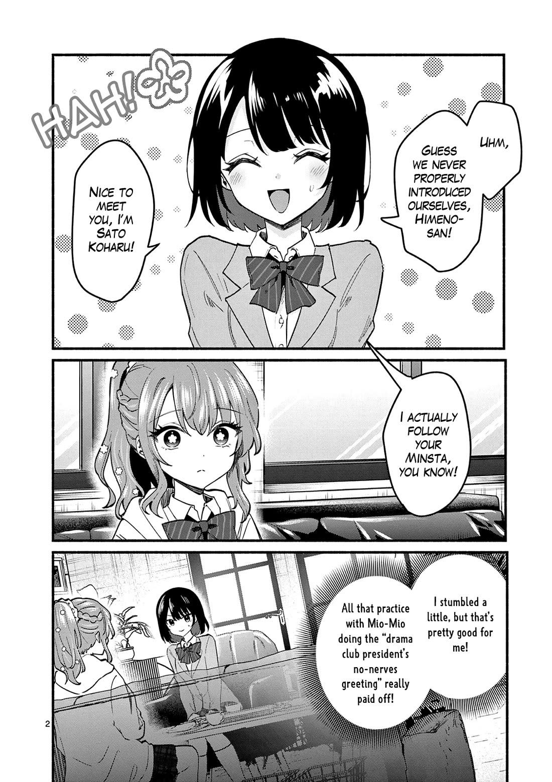 Shiotaiou no Sato-san ga Ore ni dake Amai Chapter 91 page 2 - Chapter 91