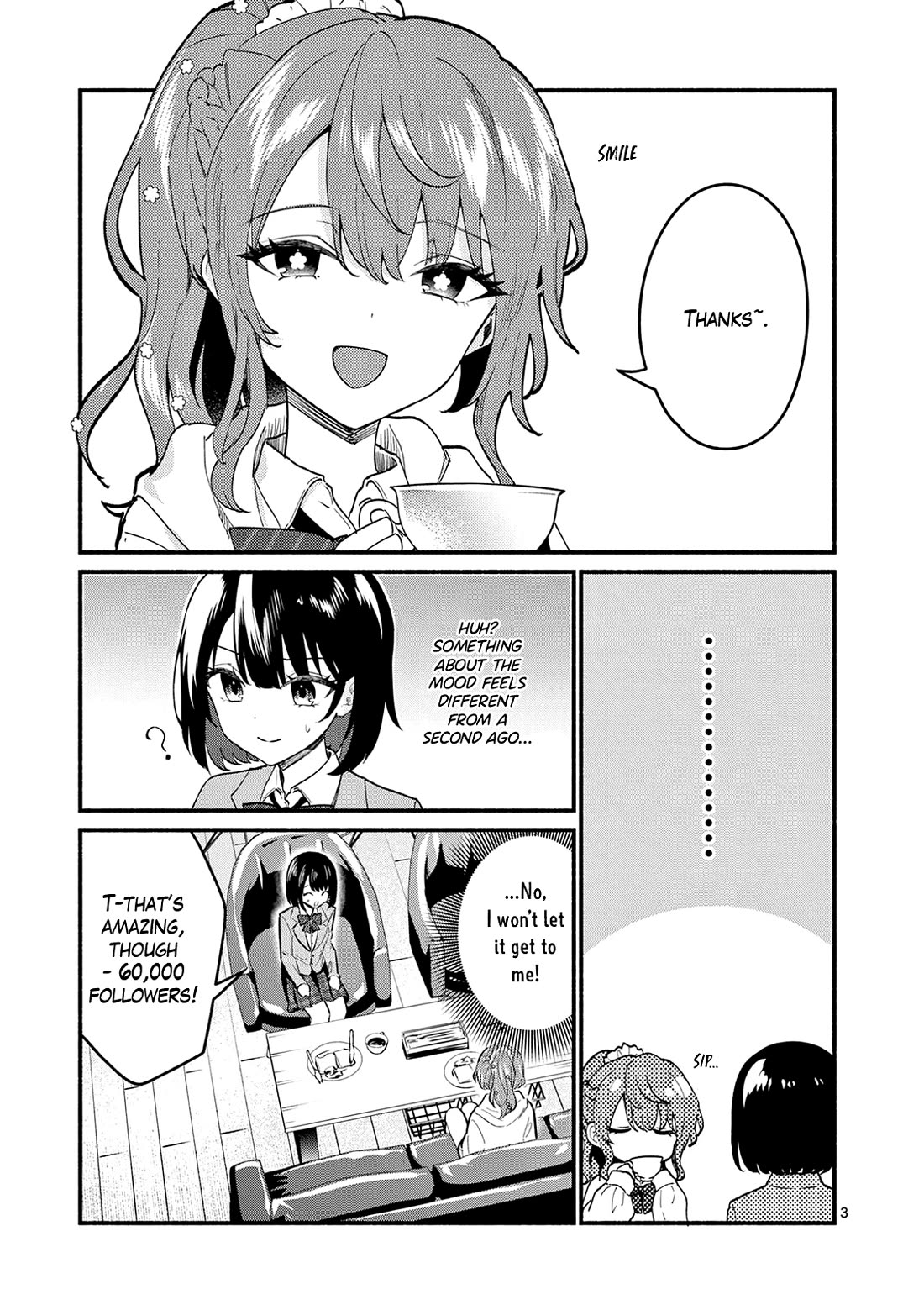 Shiotaiou no Sato-san ga Ore ni dake Amai Chapter 91 page 3 - Chapter 91