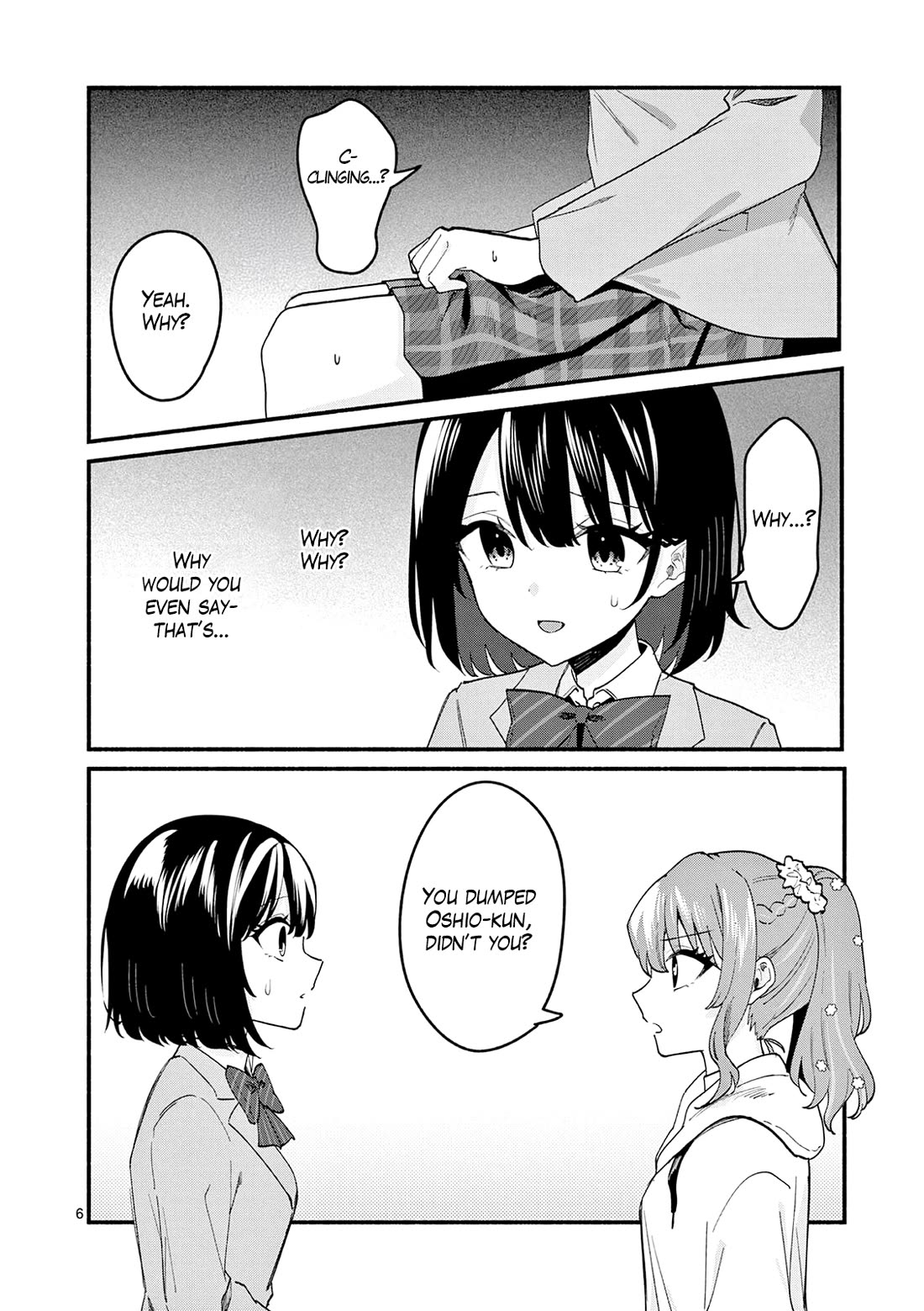 Shiotaiou no Sato-san ga Ore ni dake Amai Chapter 91 page 6 - Chapter 91