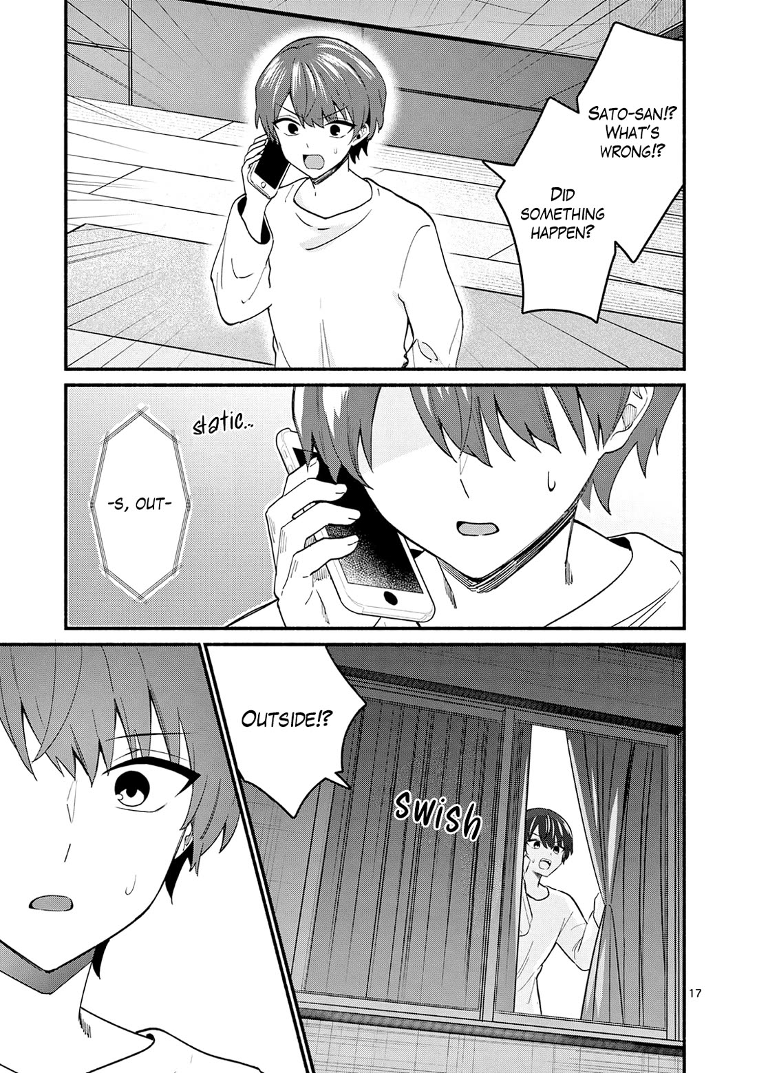 Shiotaiou no Sato-san ga Ore ni dake Amai Chapter 92 page 17 - Chapter 92