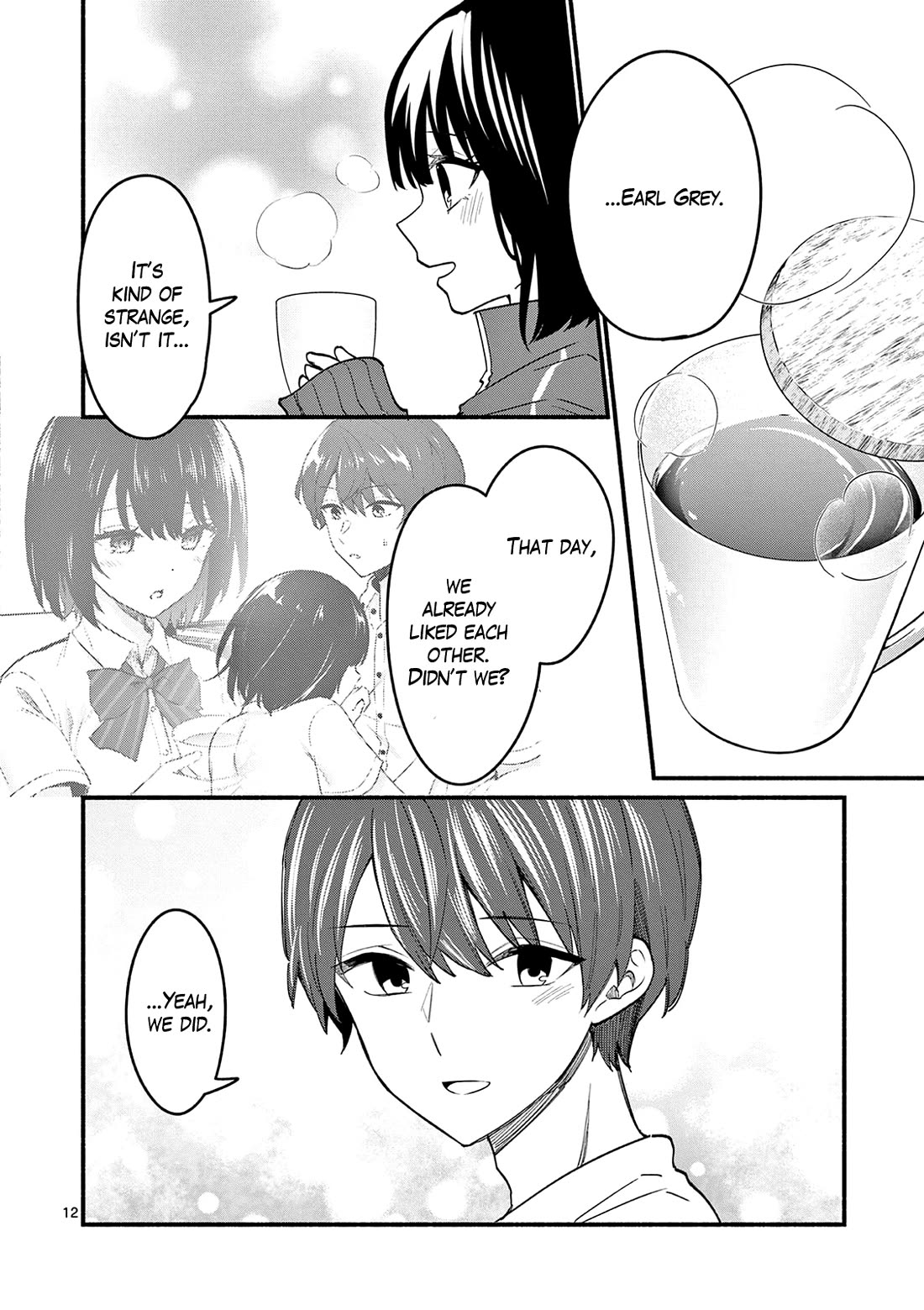Shiotaiou no Sato-san ga Ore ni dake Amai Chapter 93 page 12 - Chapter 93