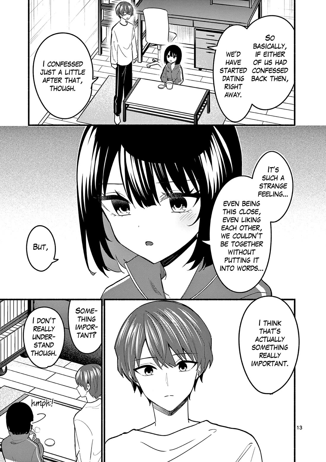 Shiotaiou no Sato-san ga Ore ni dake Amai Chapter 93 page 13 - Chapter 93