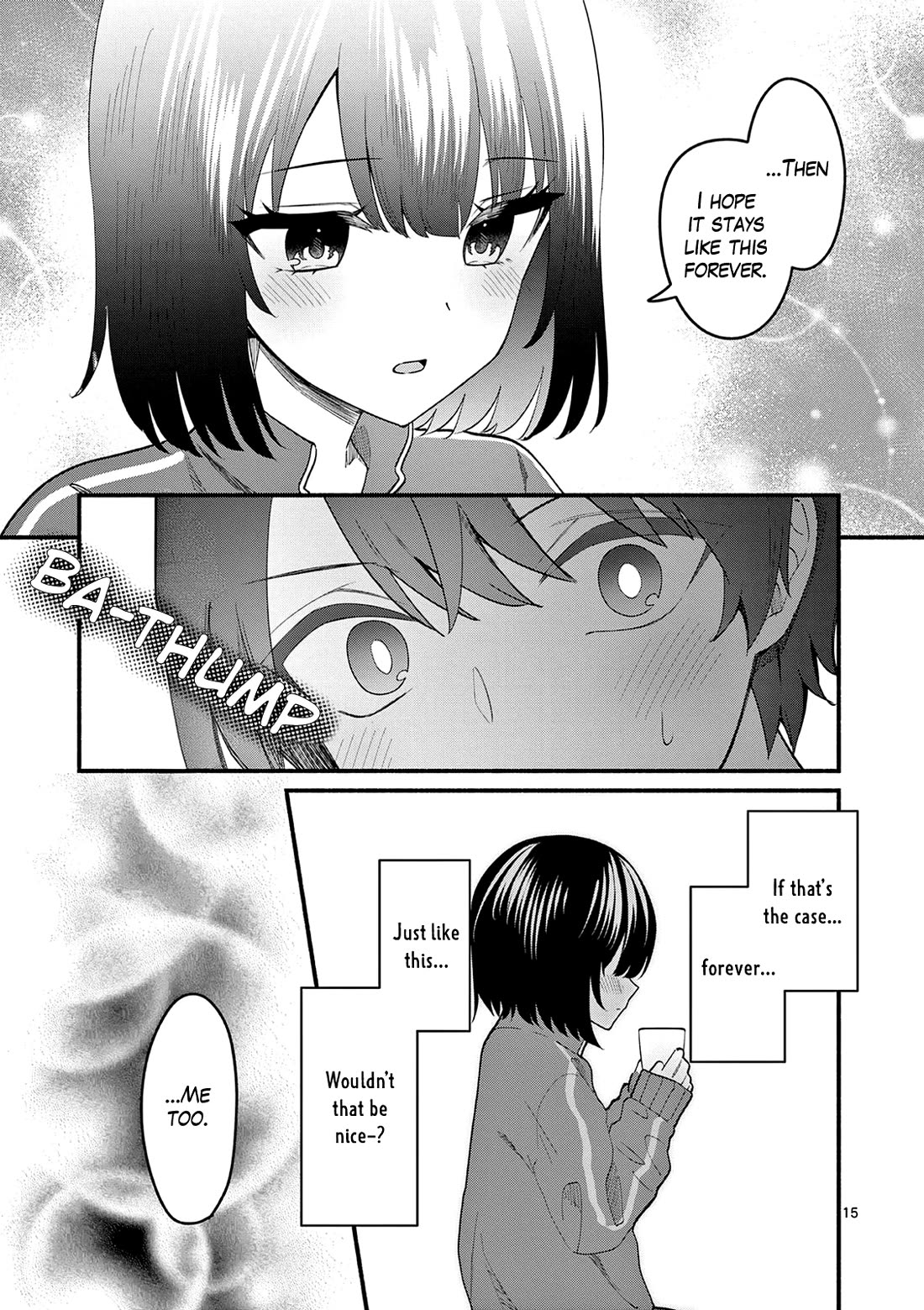 Shiotaiou no Sato-san ga Ore ni dake Amai Chapter 93 page 15 - Chapter 93