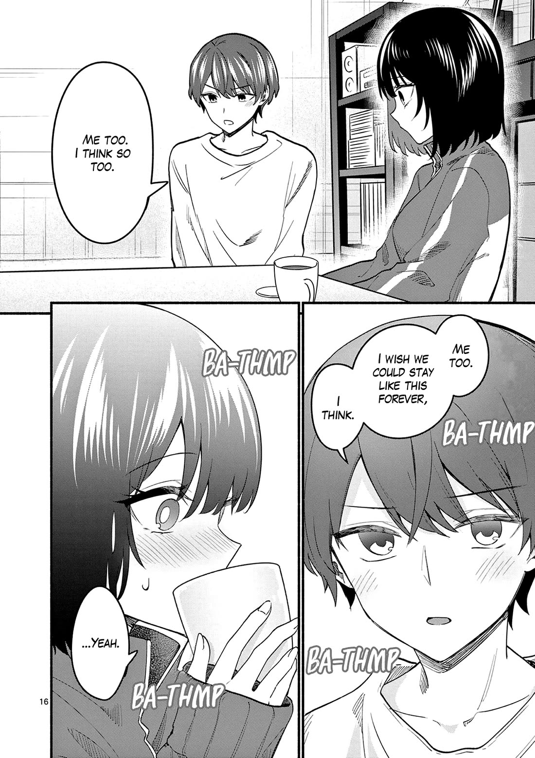 Shiotaiou no Sato-san ga Ore ni dake Amai Chapter 93 page 16 - Chapter 93