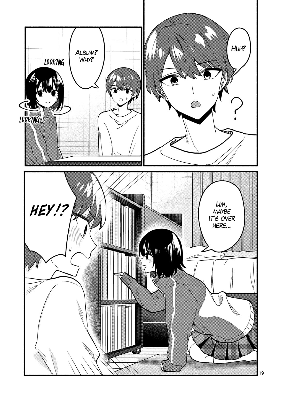 Shiotaiou no Sato-san ga Ore ni dake Amai Chapter 93 page 19 - Chapter 93