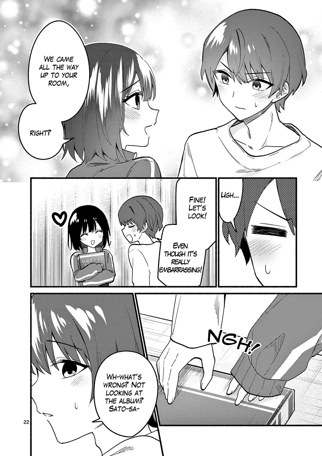 Shiotaiou no Sato-san ga Ore ni dake Amai Chapter 93 page 22 - Chapter 93