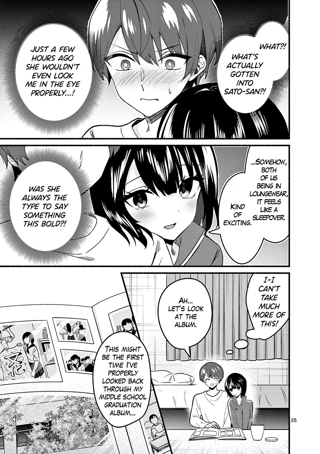 Shiotaiou no Sato-san ga Ore ni dake Amai Chapter 93 page 25 - Chapter 93