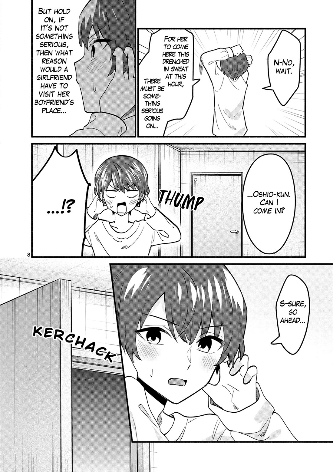 Shiotaiou no Sato-san ga Ore ni dake Amai Chapter 93 page 8 - Chapter 93