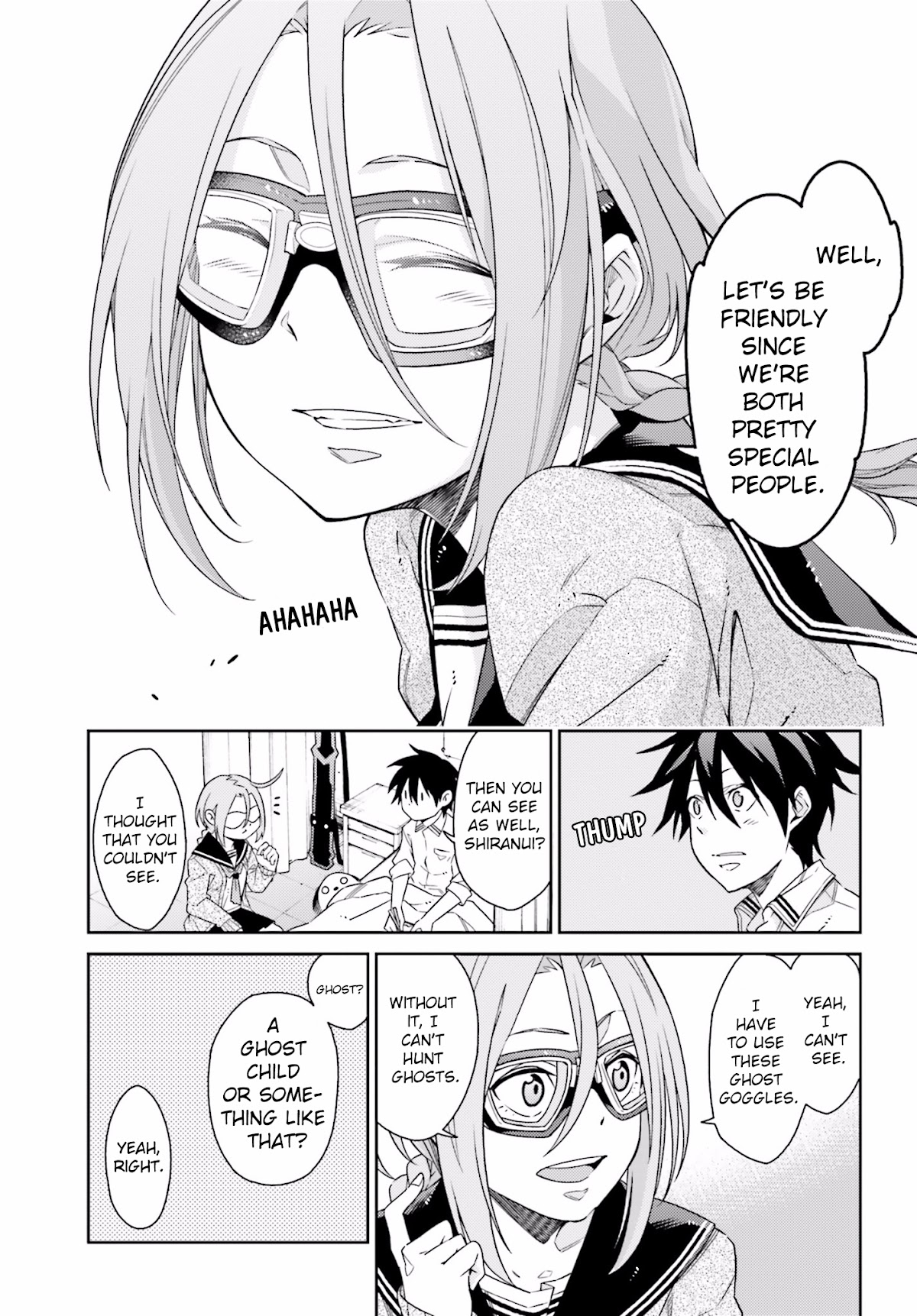 Shiranui-san wa Oni ga Mienai Chapter 1 page 13 - Chapter 1