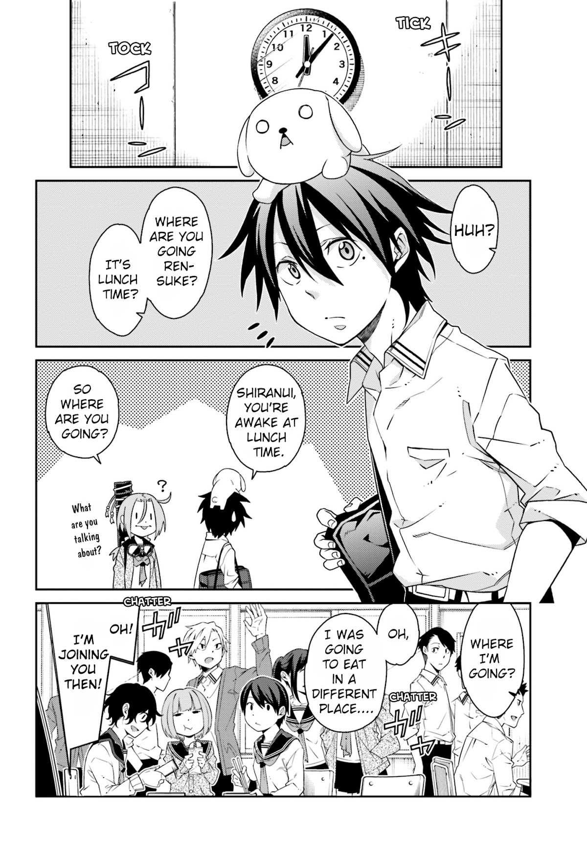 Shiranui-san wa Oni ga Mienai Chapter 2 page 6 - Chapter 2