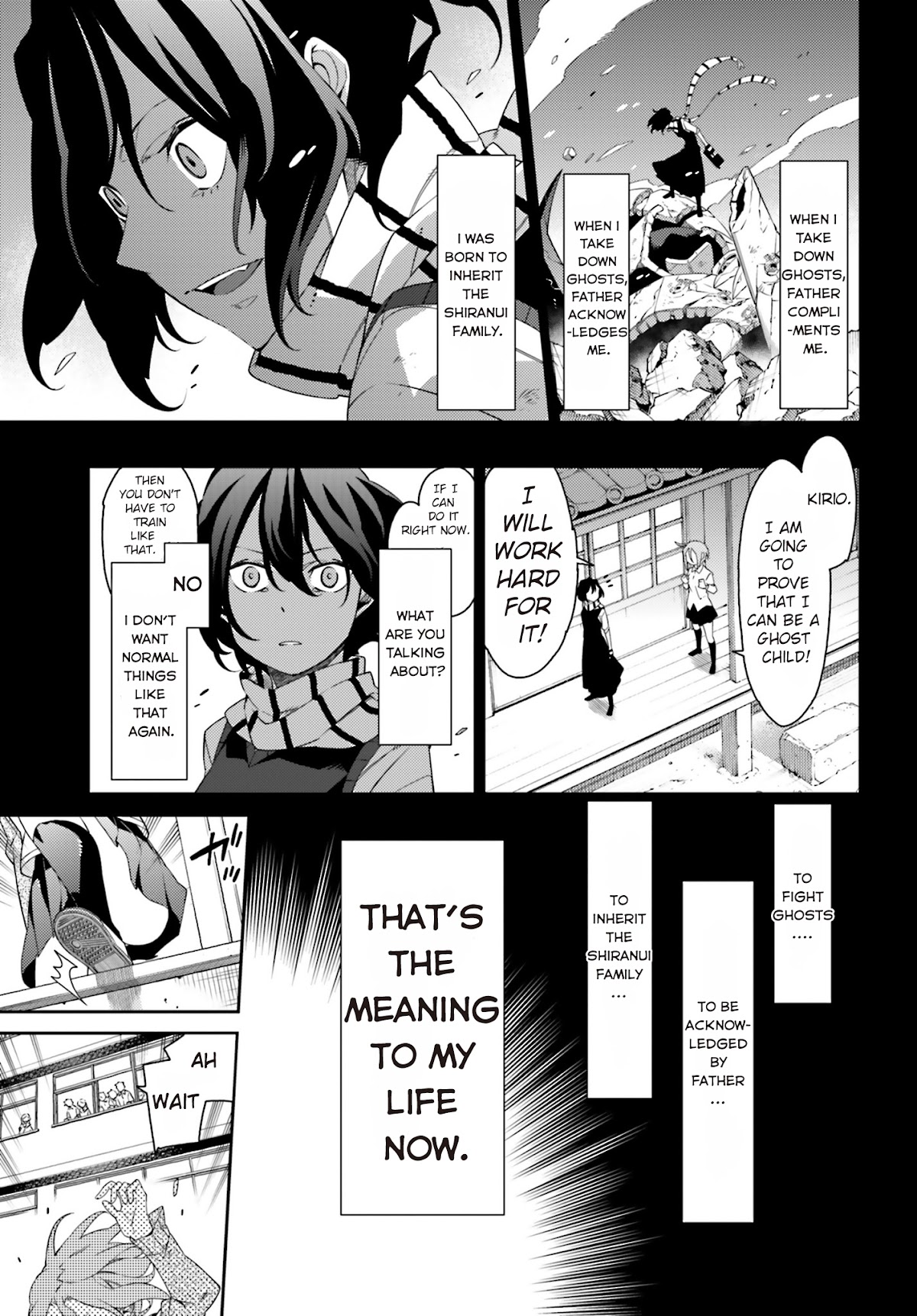 Shiranui-san wa Oni ga Mienai Chapter 3 page 21 - Chapter 3 : [End]