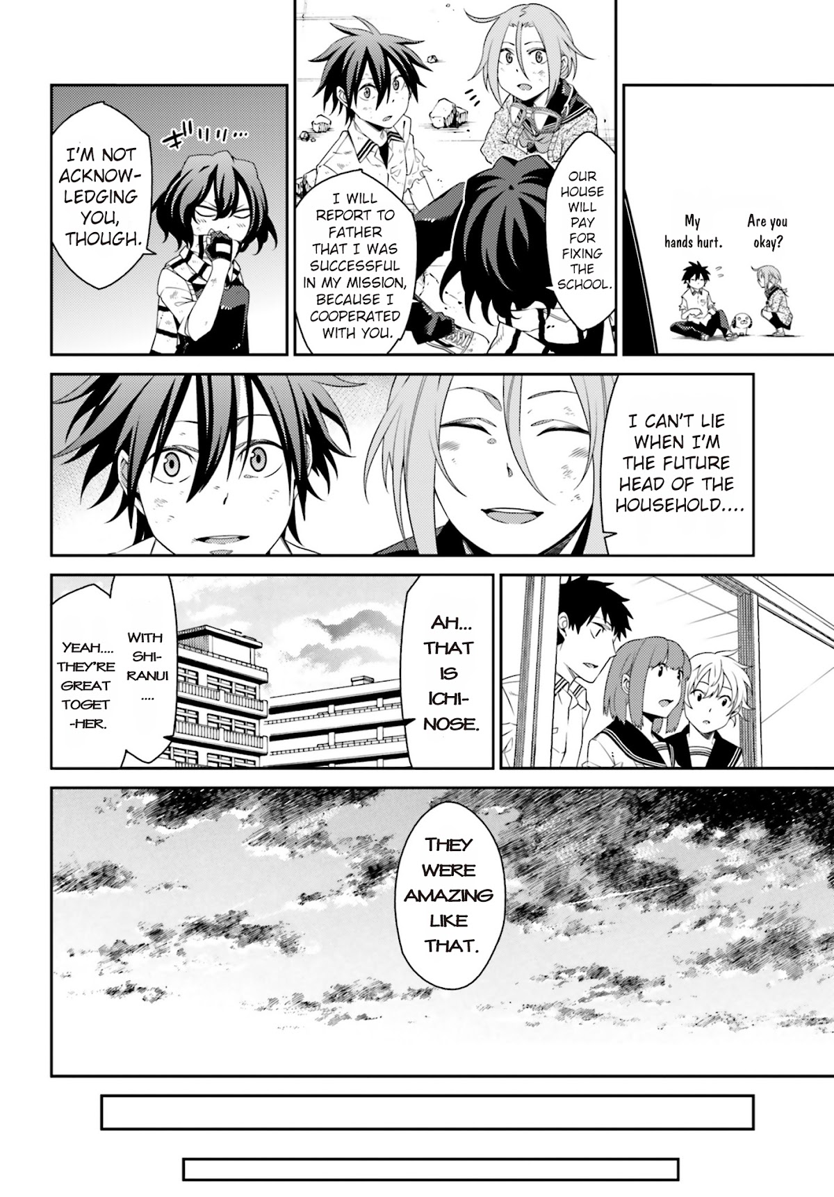 Shiranui-san wa Oni ga Mienai Chapter 3 page 33 - Chapter 3 : [End]