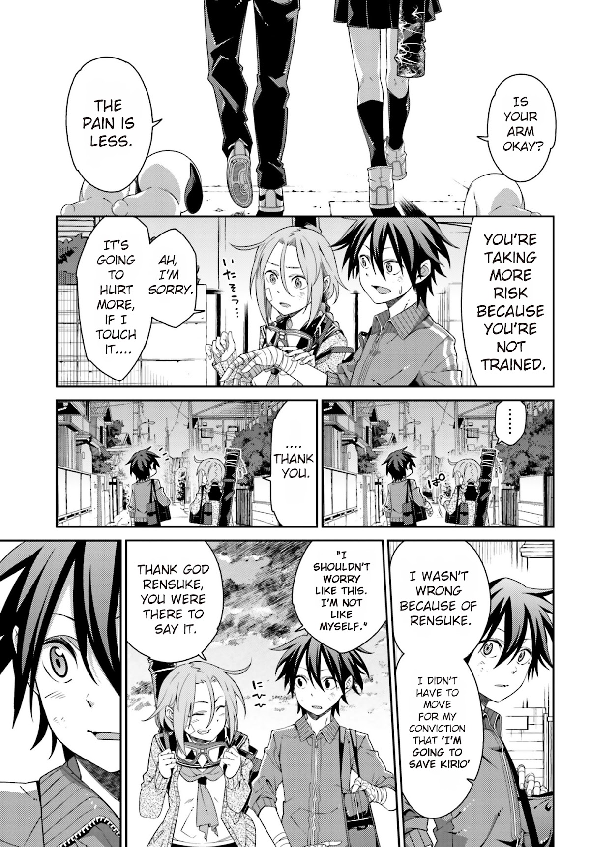 Shiranui-san wa Oni ga Mienai Chapter 3 page 34 - Chapter 3 : [End]