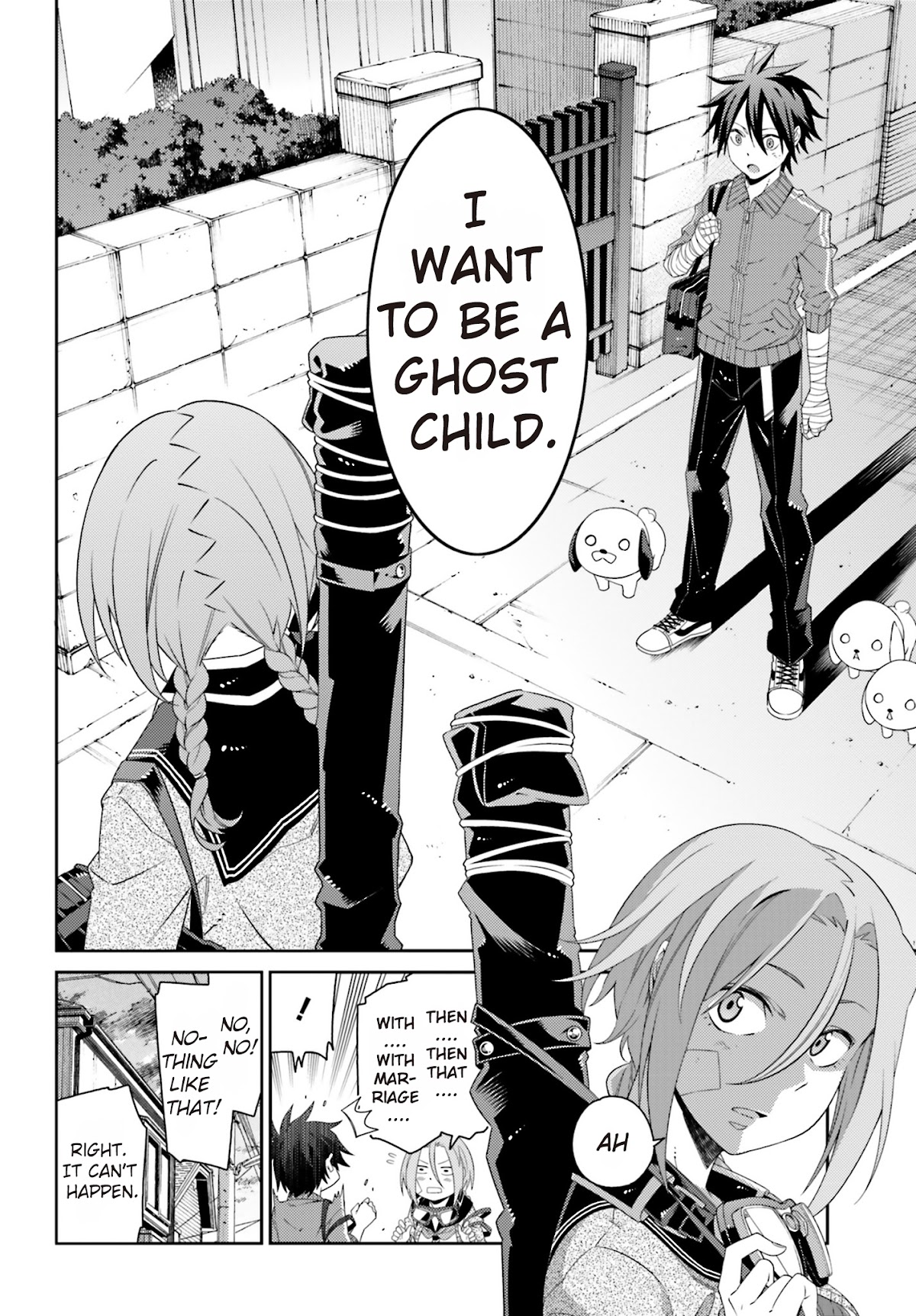 Shiranui-san wa Oni ga Mienai Chapter 3 page 37 - Chapter 3 : [End]