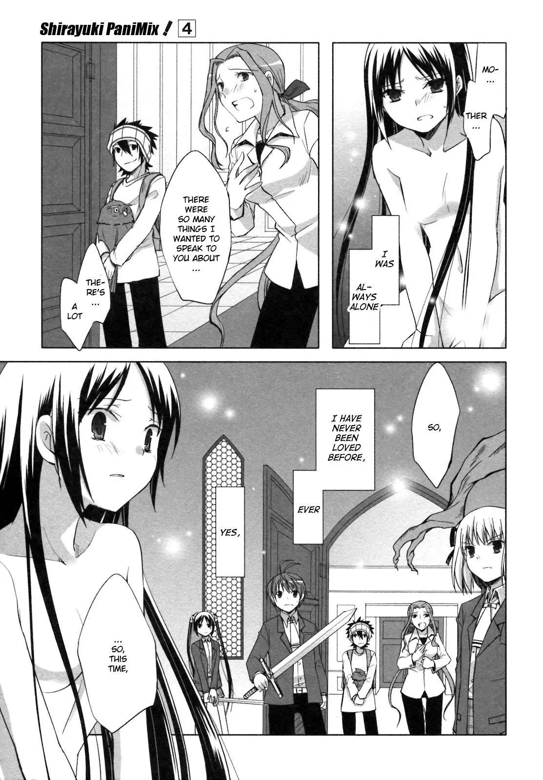 ShiraYuki PaniMix! Chapter 23 page 23 - Chapter 23: Heartbeat!!