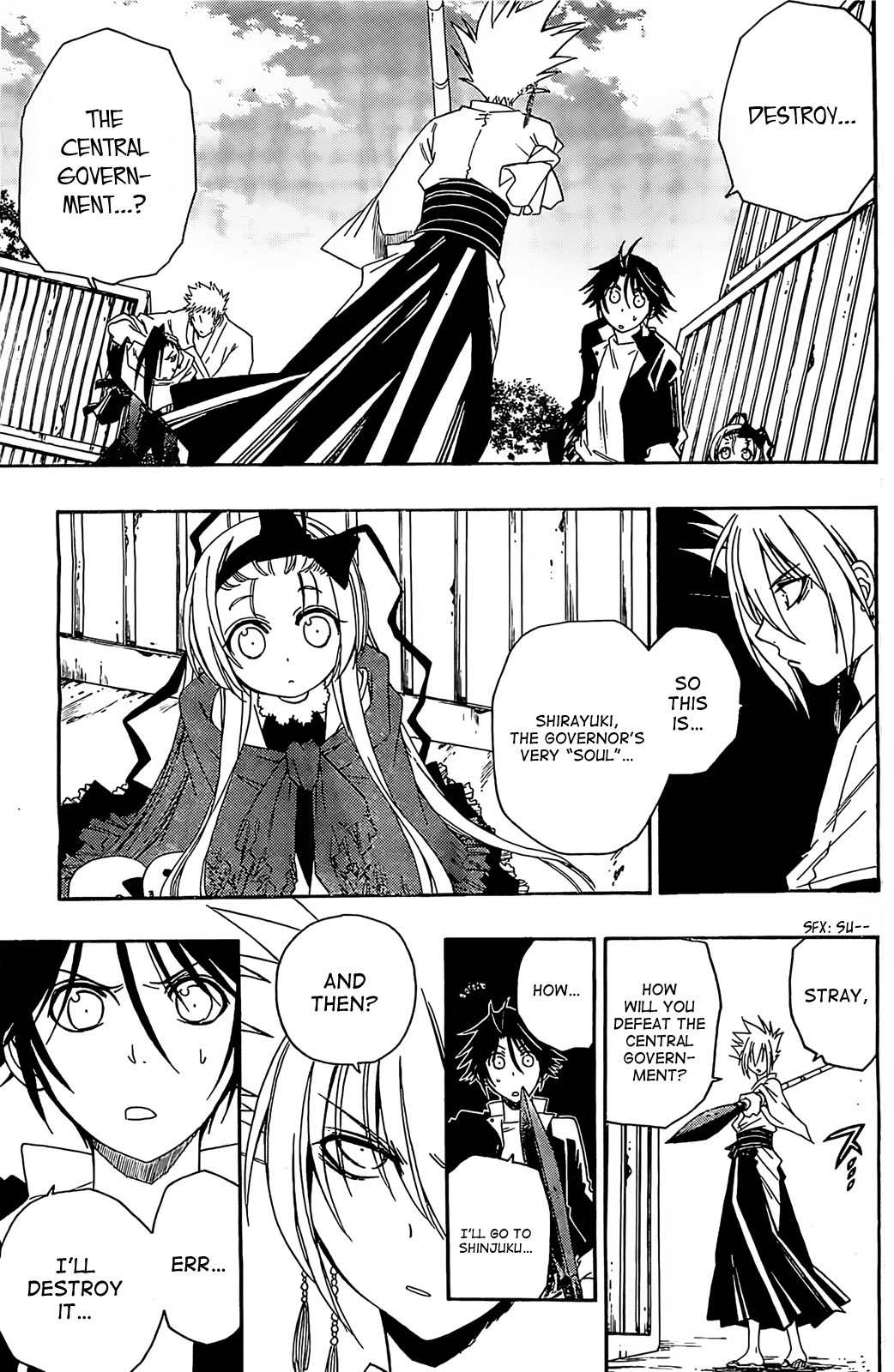 Shirayukihime to 7-nin no Shuujin Chapter 11 page 3 - Chapter 11: Guide 2