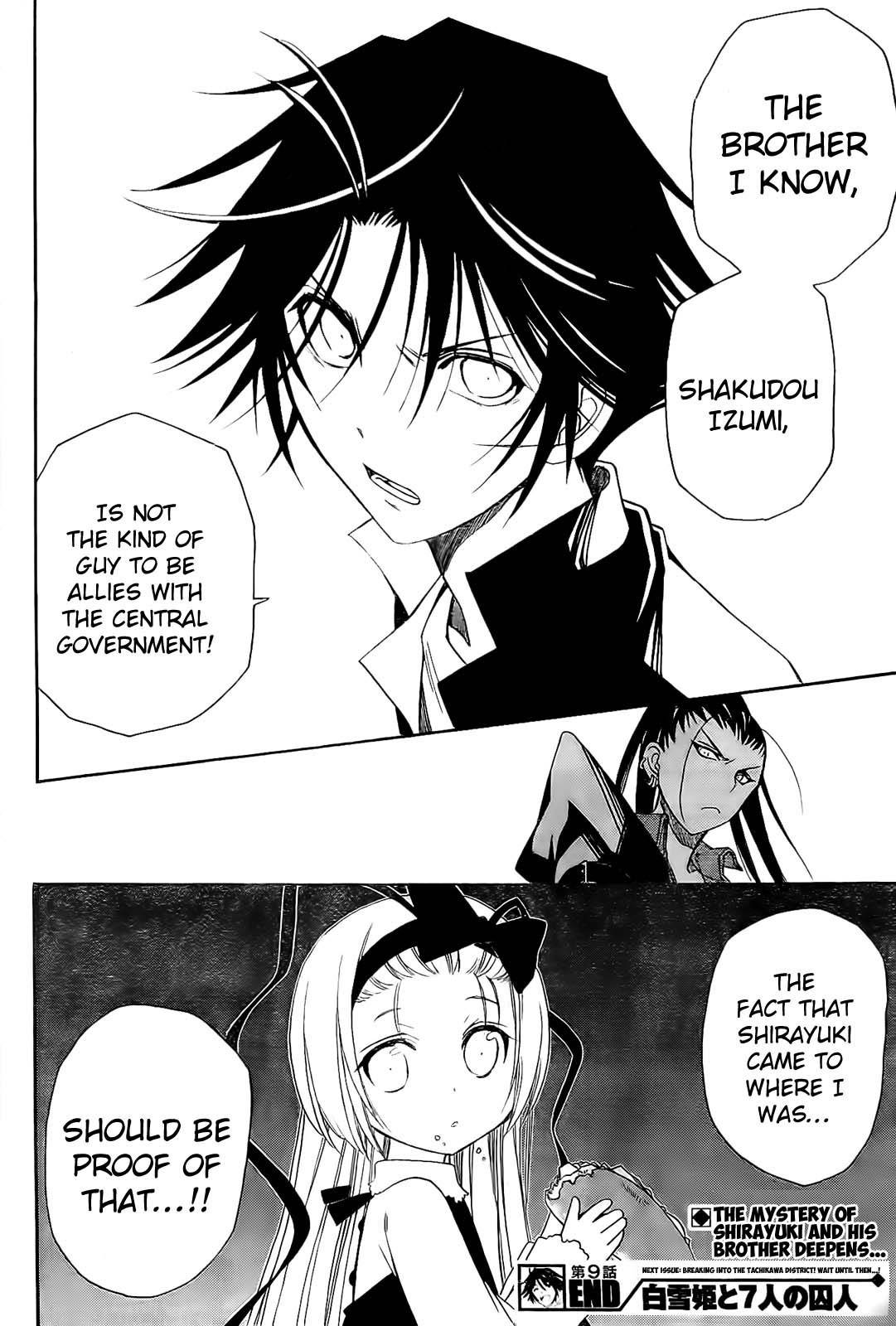 Shirayukihime to 7-nin no Shuujin Chapter 9 page 18 - Chapter 9: The Incompatible