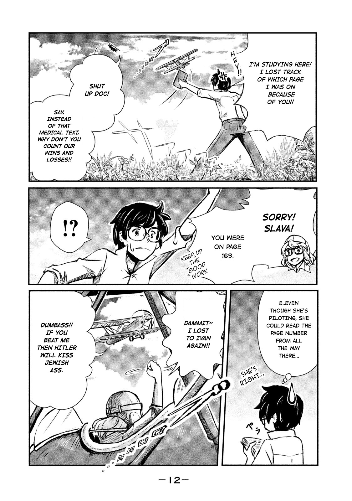 Shirayuri wa Ake ni Somaranai Chapter 1 page 13 - Chapter 1: First Flight